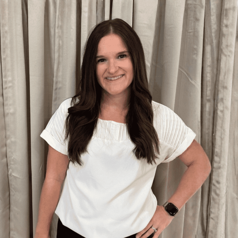 Portrait of Mel, a professional stylist at Changes Hair Studio, showcasing their expertise and style.